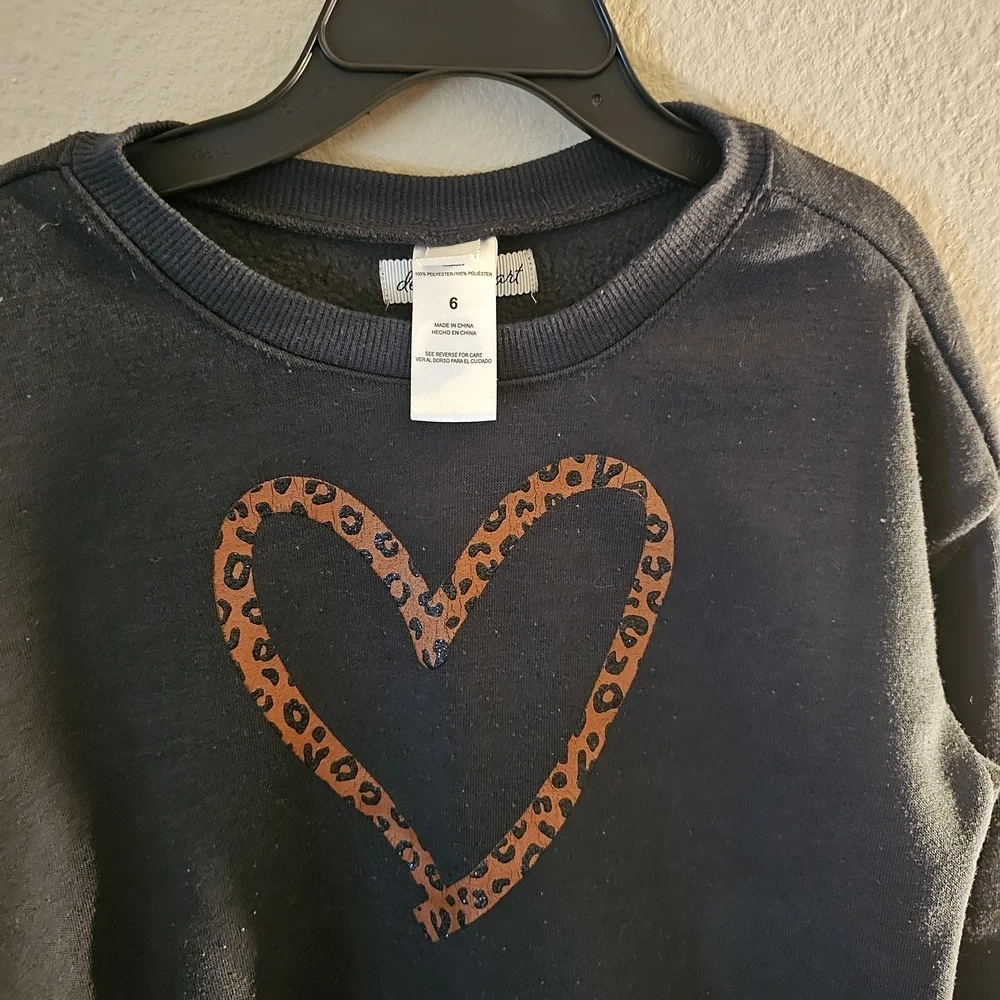 Derek Heart Black and Brown Matching Pajama Set